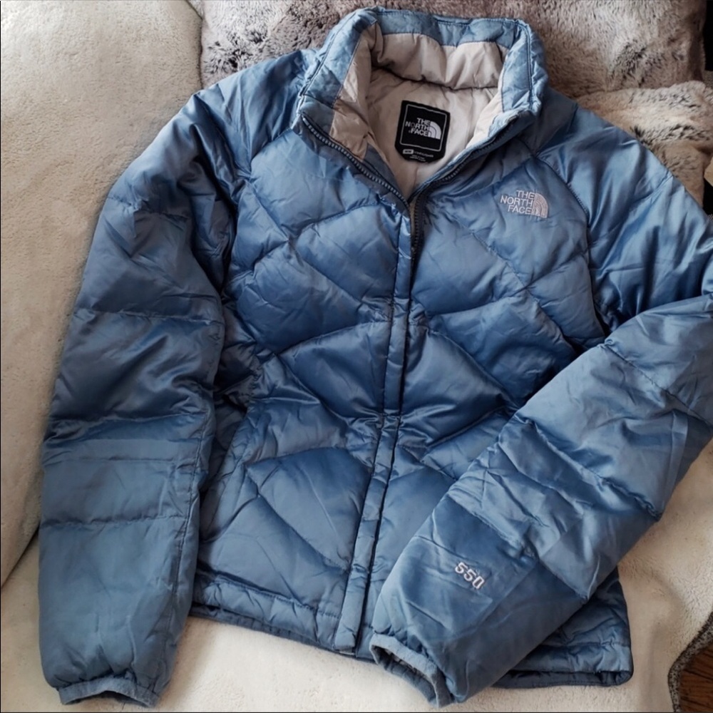 NORTH FACE 550 coat / blue 💙